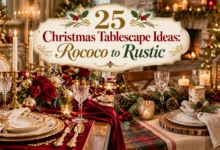 25 Christmas Tablescape Ideas: Rococo to Rustic