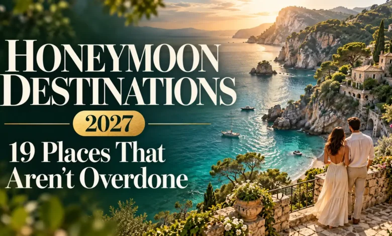Honeymoon Destinations 2027: 19 Places That Aren’t Overdone