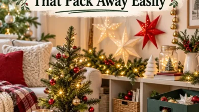 Small Space? 12 DIY Christmas Decorations That Pack Away Easily
