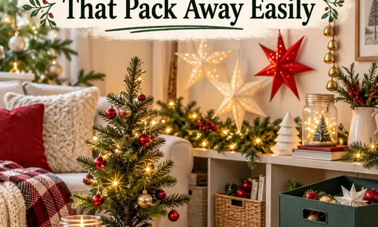 Small Space? 12 DIY Christmas Decorations That Pack Away Easily