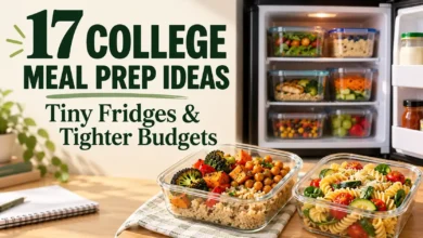 17 College Meal Prep Ideas for Tiny Fridges & Tighter Budgets