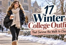 17 Winter College Outfits That Survive the Walk to Class