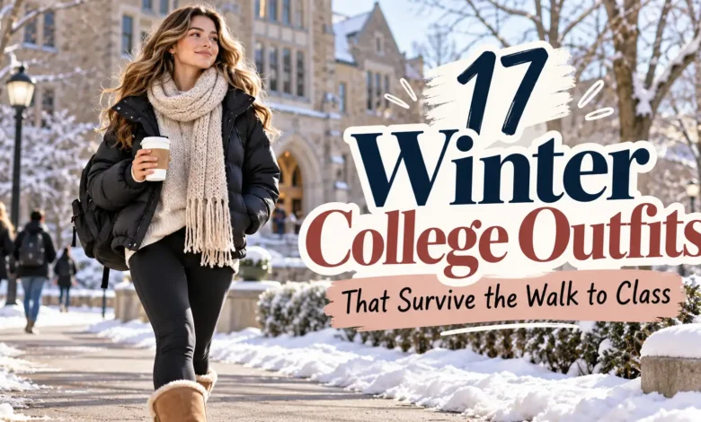 17 Winter College Outfits That Survive the Walk to Class 17 Winter College Outfits That Survive the Walk to Class
