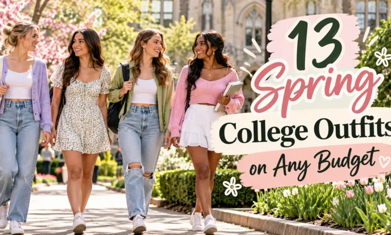 13 Spring College Outfits on Any Budget