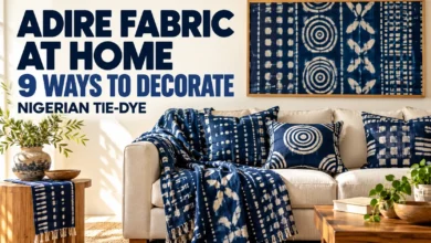 Adire Fabric at Home: 9 Ways to Use Nigerian Tie-Dye in Decor