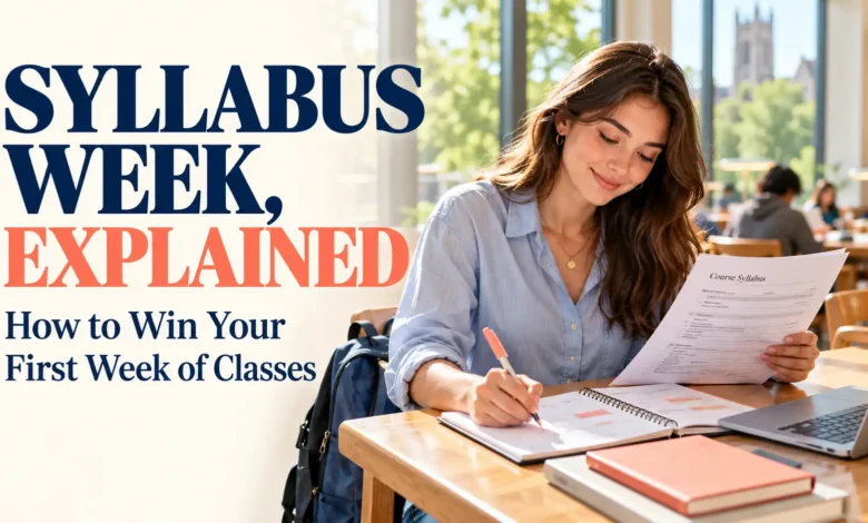 Syllabus Week, Explained: How to Win Your First Week of Classes Syllabus Week, Explained: How to Win Your First Week of Classes