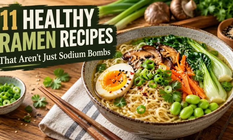 11 Healthy Ramen Recipes That Aren’t Just Sodium Bombs