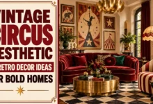 Vintage Circus Aesthetic: 10 Retro Decor Ideas for Bold Homes