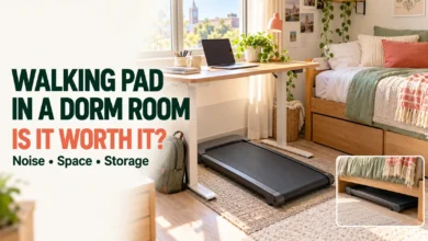 Walking Pad in a Dorm Room: Is It Worth It? (Noise, Space & Storage)