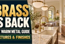 Brass Is Back: The Warm Metal Guide for Fixtures & Finishes