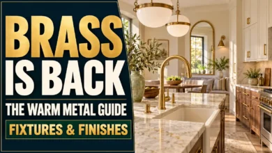 Brass Is Back: The Warm Metal Guide for Fixtures & Finishes Brass Is Back: The Warm Metal Guide for Fixtures & Finishes