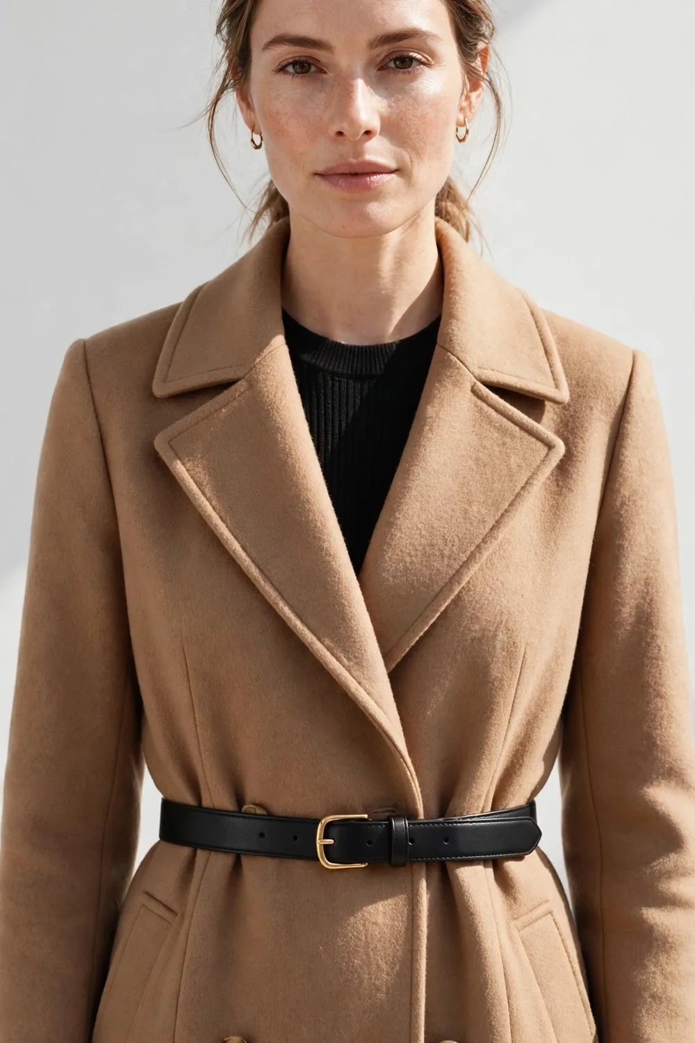 Earnda Faux Leather Belt