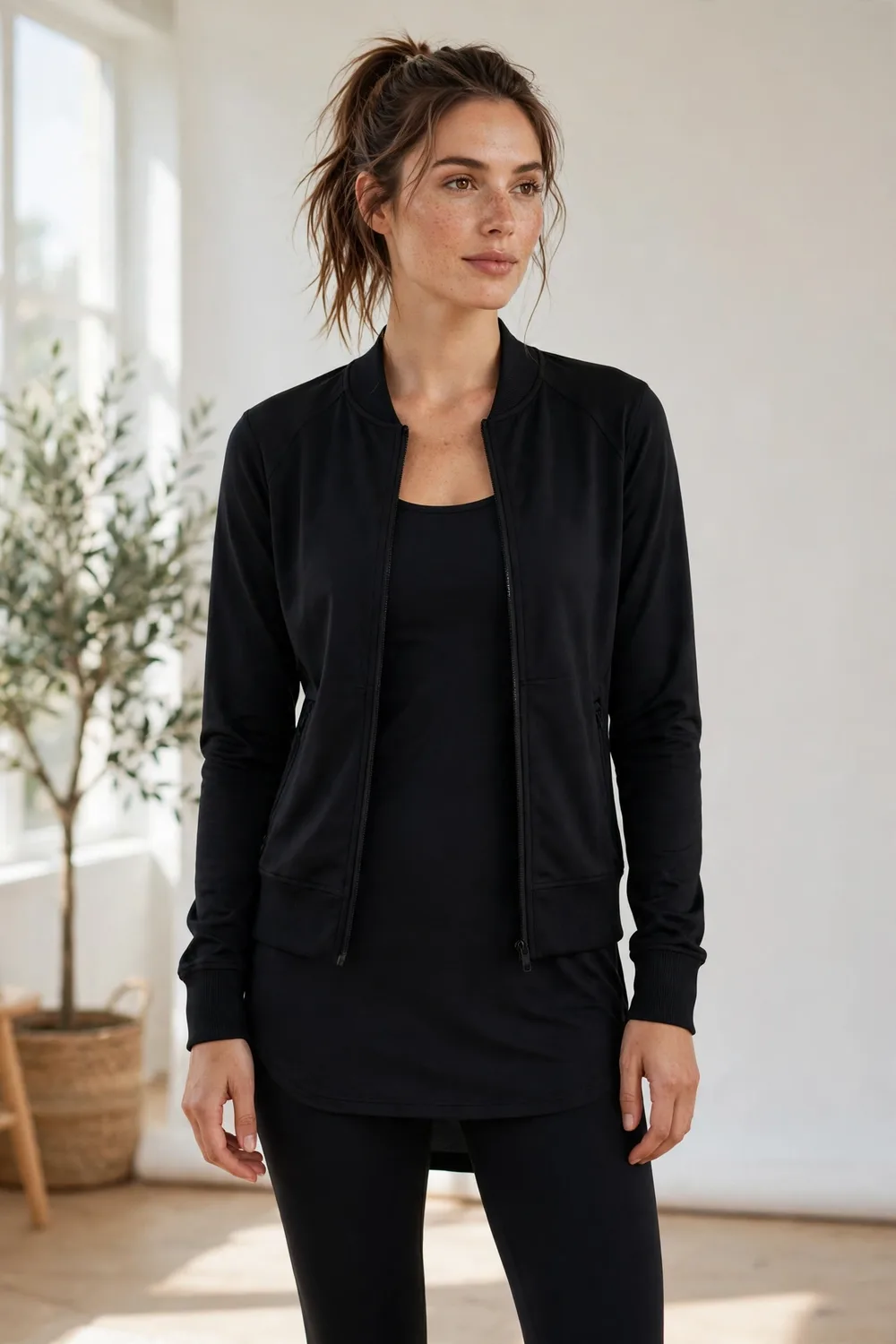 Lviefent Full Zip Running Track Jacket
