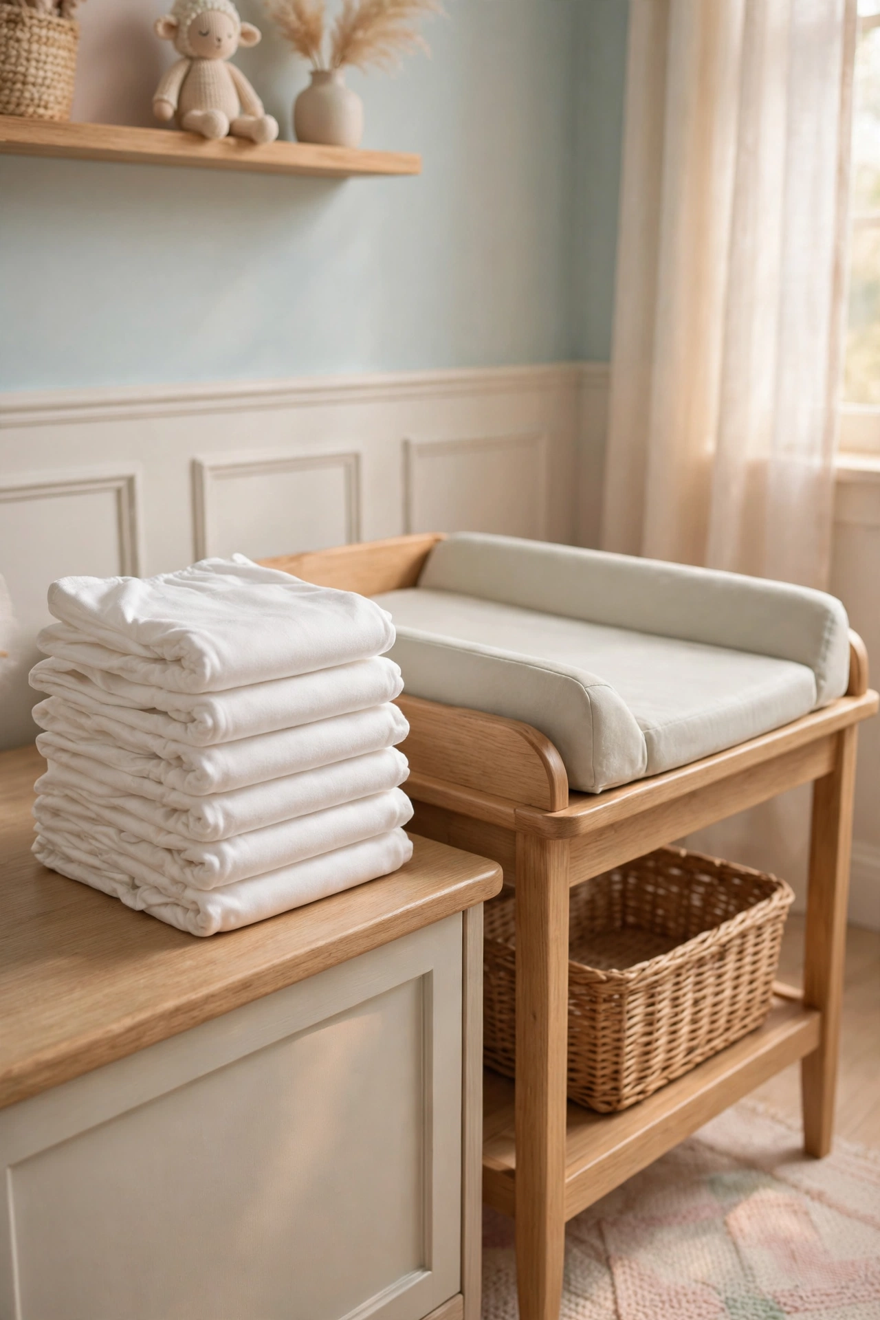 A 10-Pack of Cloth Diapers (That You'll Mostly Use as Burp Cloths)
