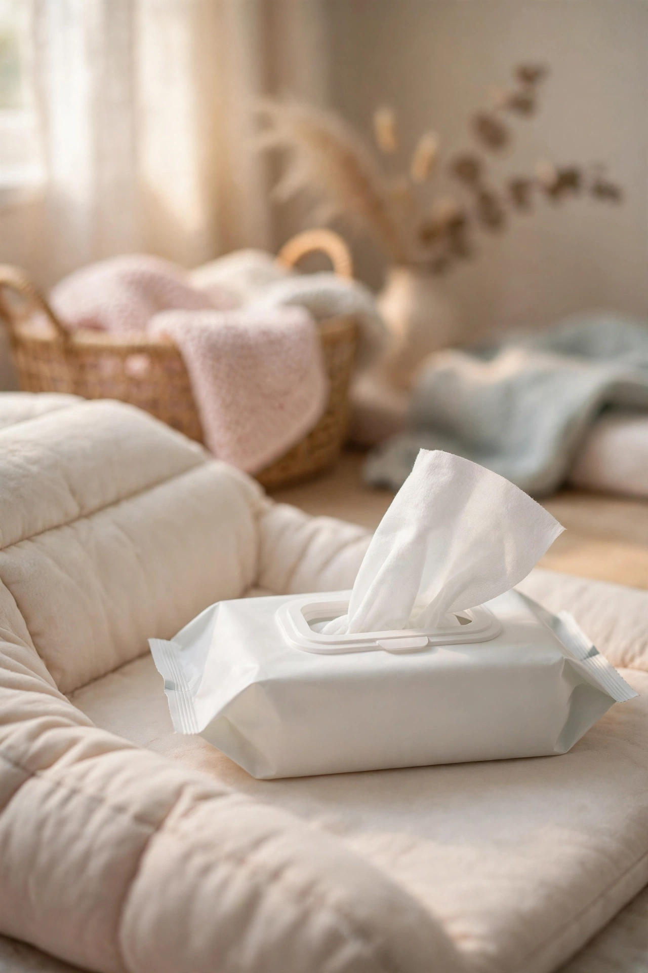 Saline Nose Wipes for Tiny Stuffy Noses