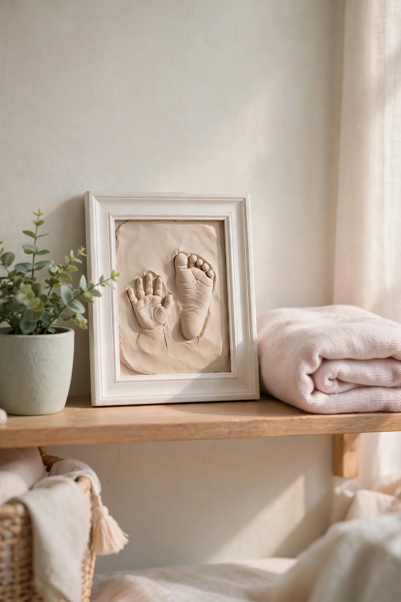 A Handprint and Footprint Keepsake Kit (Do It in Week One)