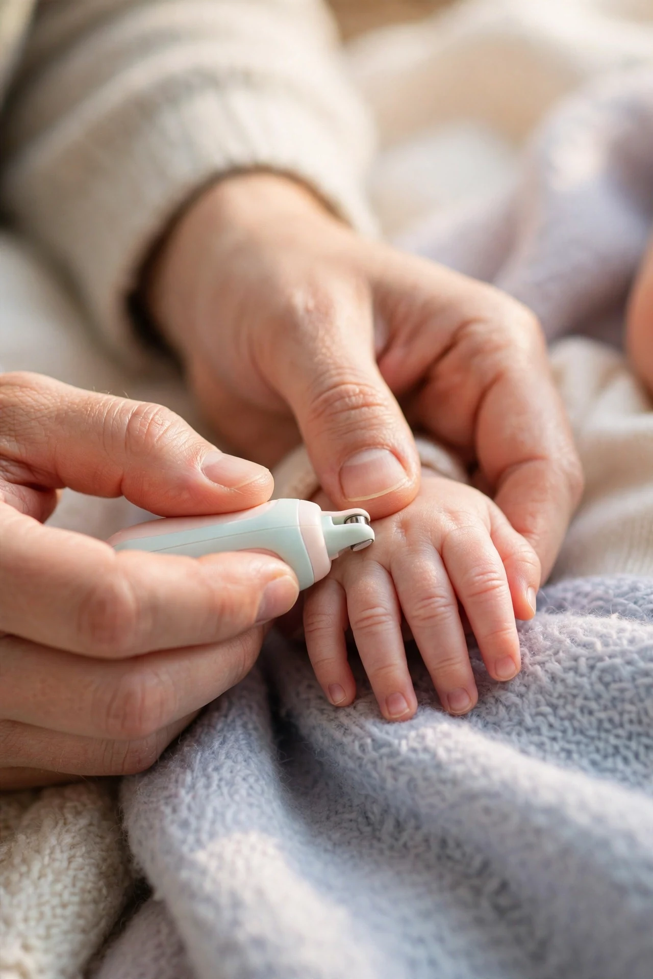 An Electric Nail Trimmer, Because Baby Nails Are Tiny Razors