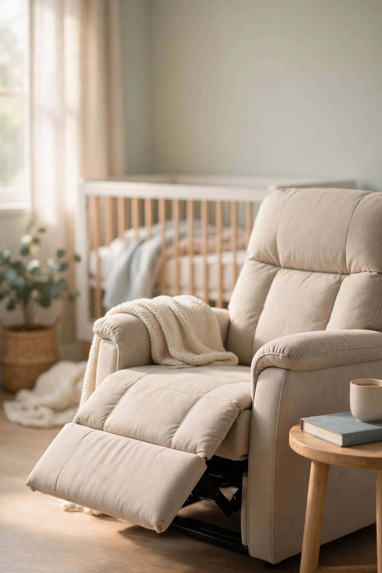 A Power-Reclining Nursery Glider (the Splurge You'll Live In)