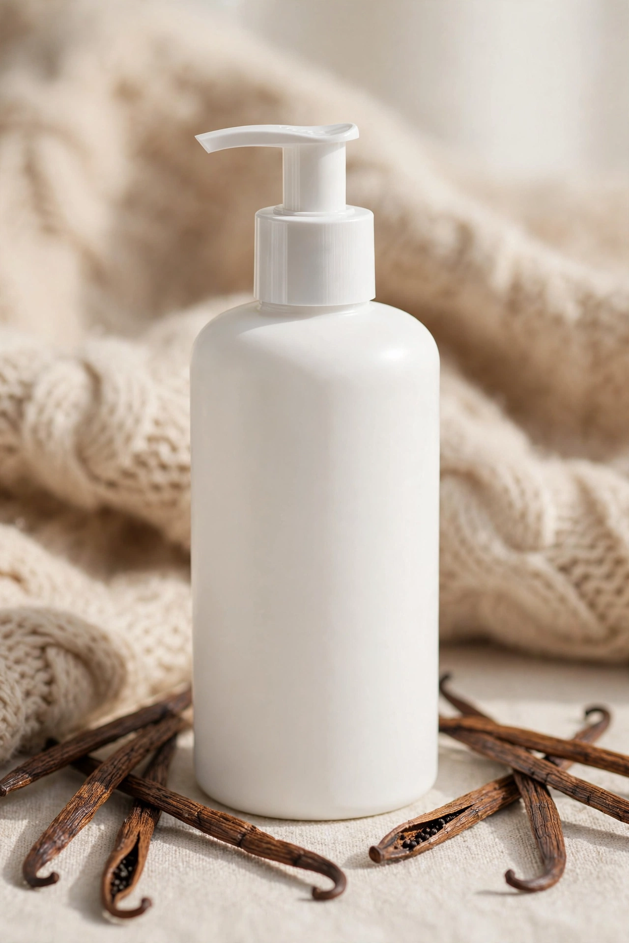 eos Shea Better Vanilla Cashmere body lotion pump bottle
