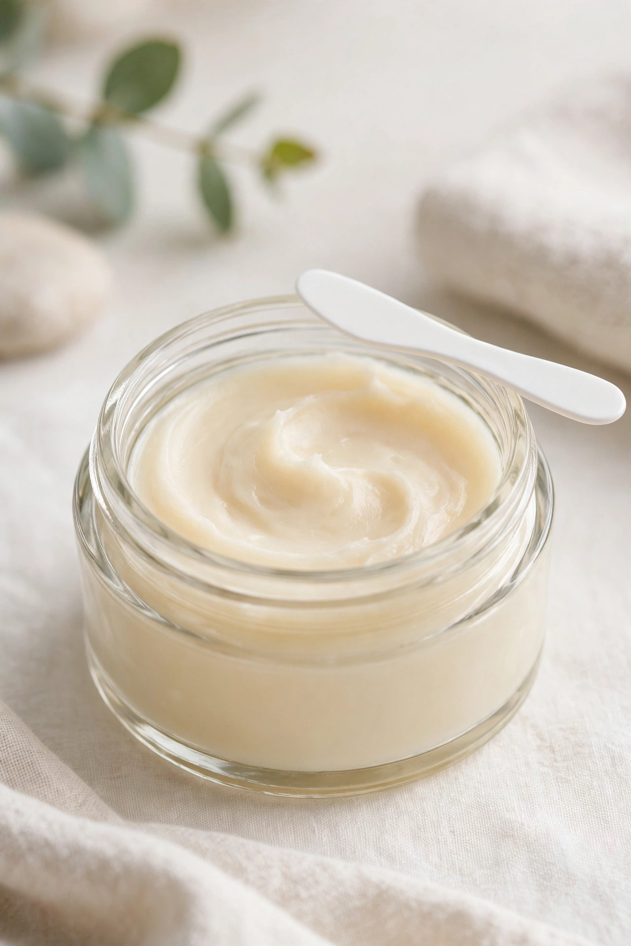 JUNO and Co Clean 10 cleansing balm jar with spatula