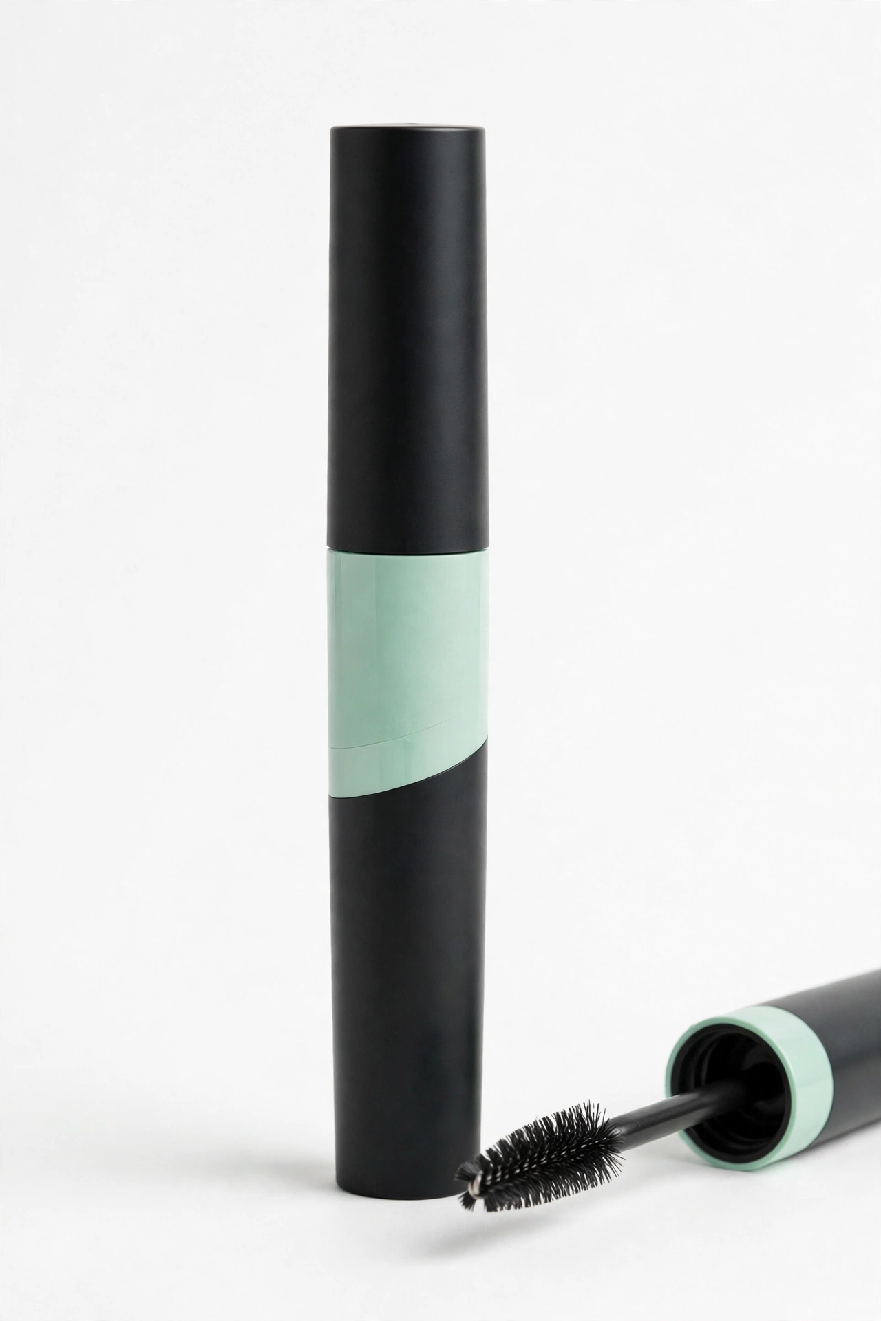 Essence Lash Princess mascara tube in black and mint green