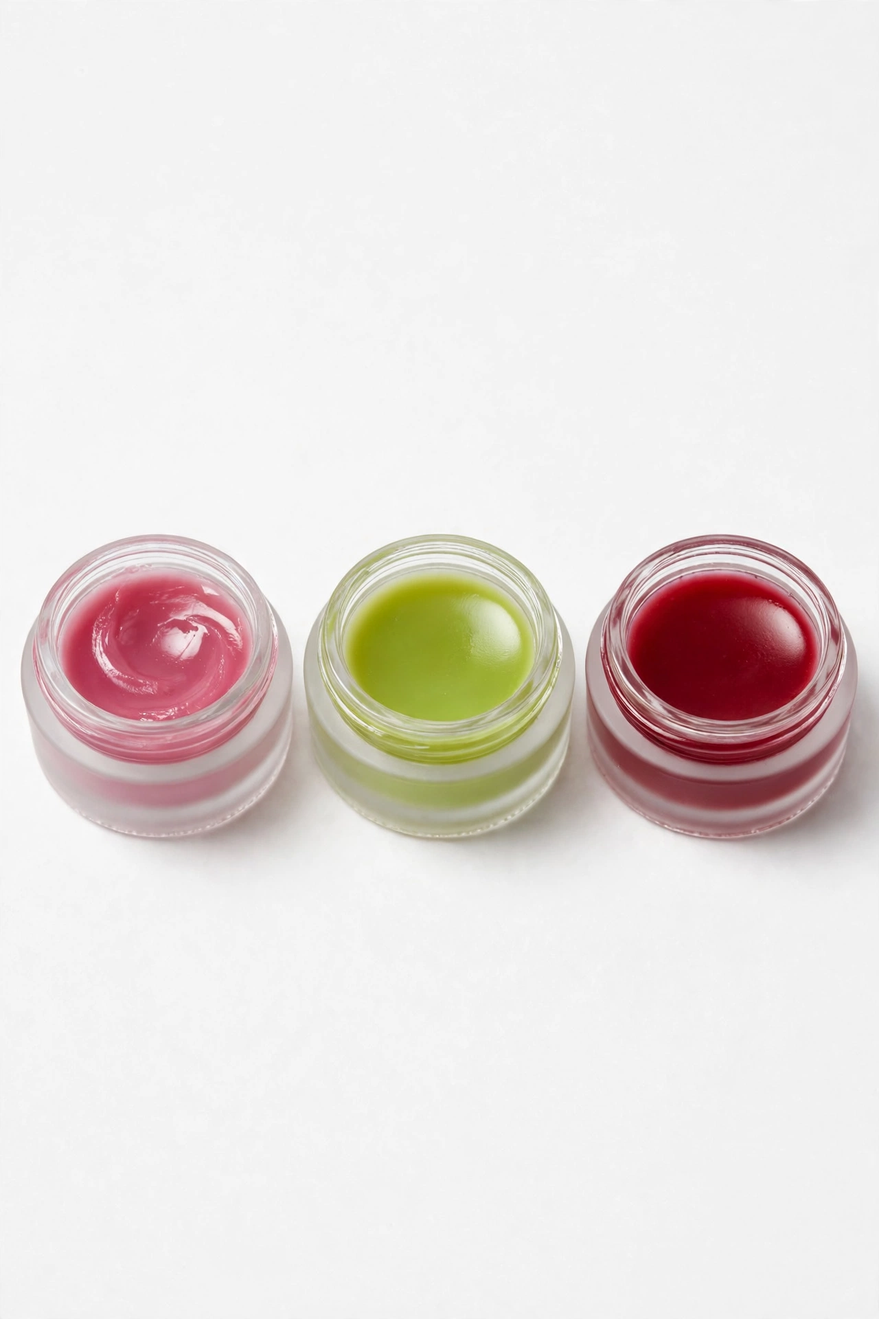 CARENEL lip sleeping mask set of three mini jars