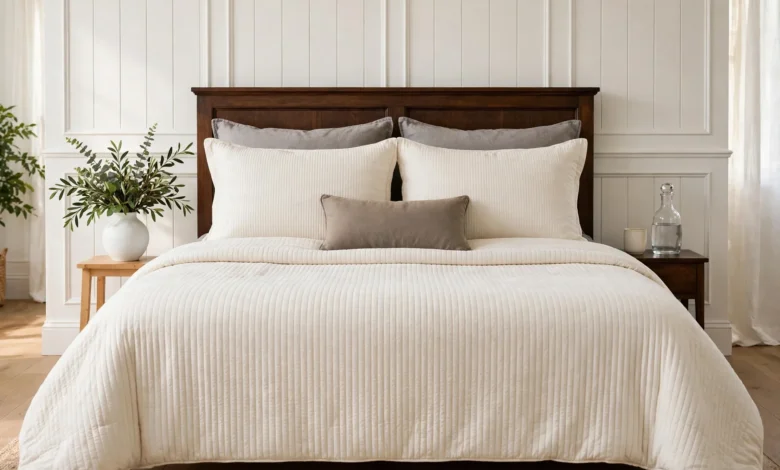 This Comforter Set ‘Worked Like a Charm’ Warming Up a Chilly Bedroom in a 150-Year-Old House