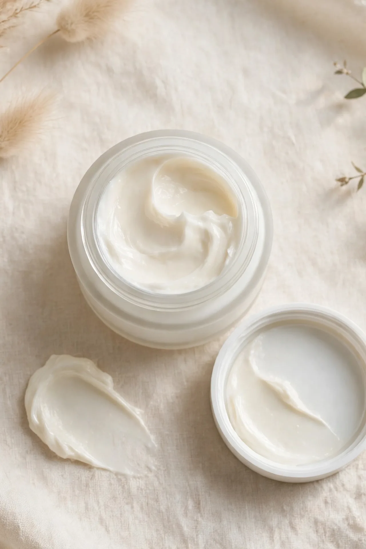 Collagen cream jar