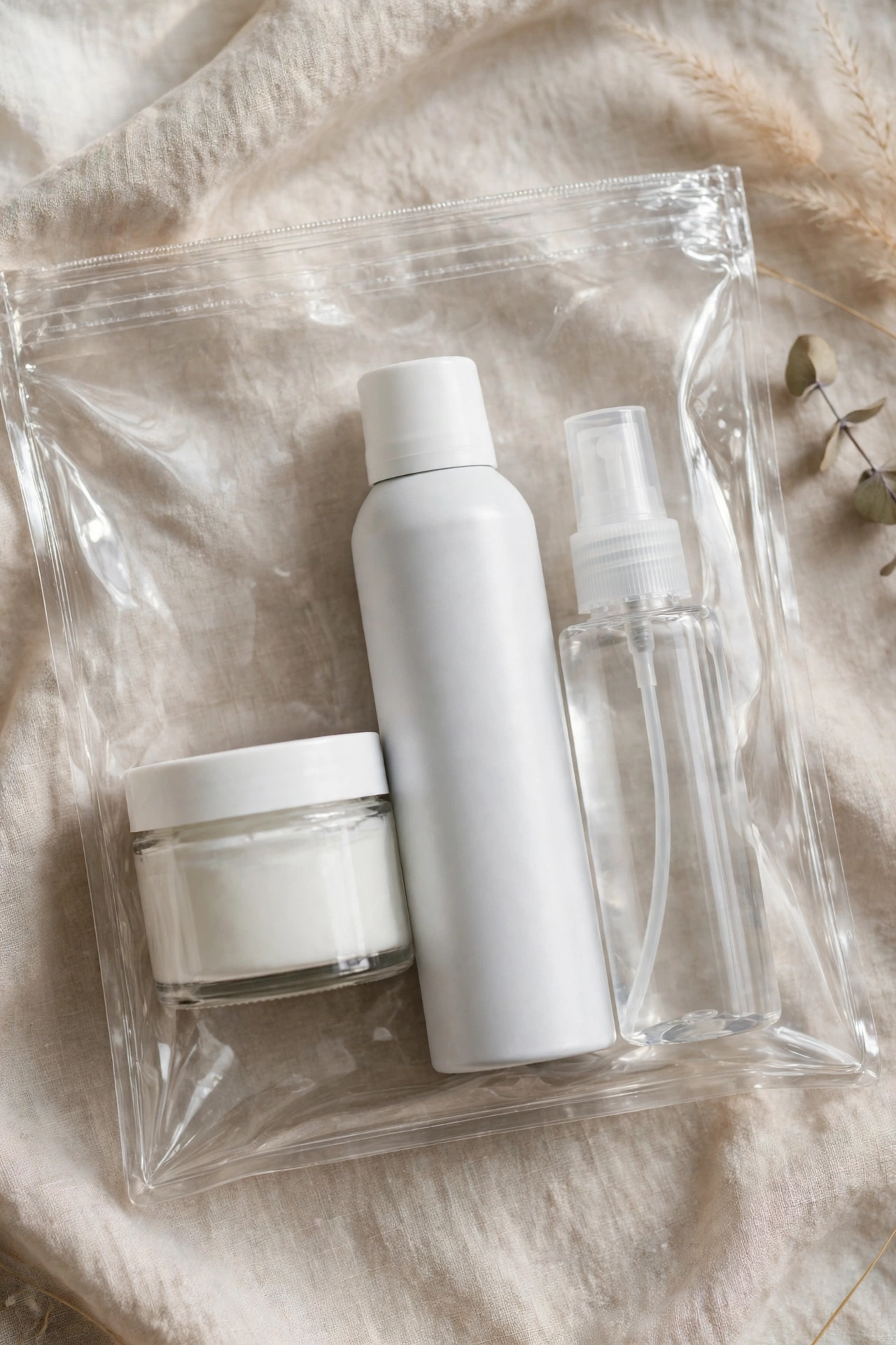Travel-size hair care bundle