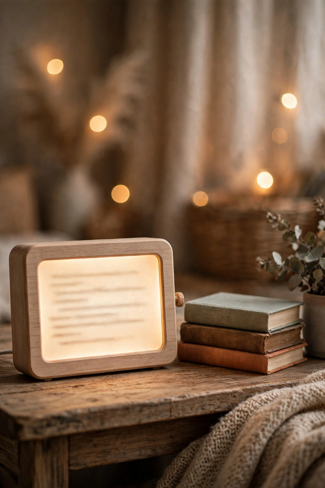 Literary clock showing a book passage