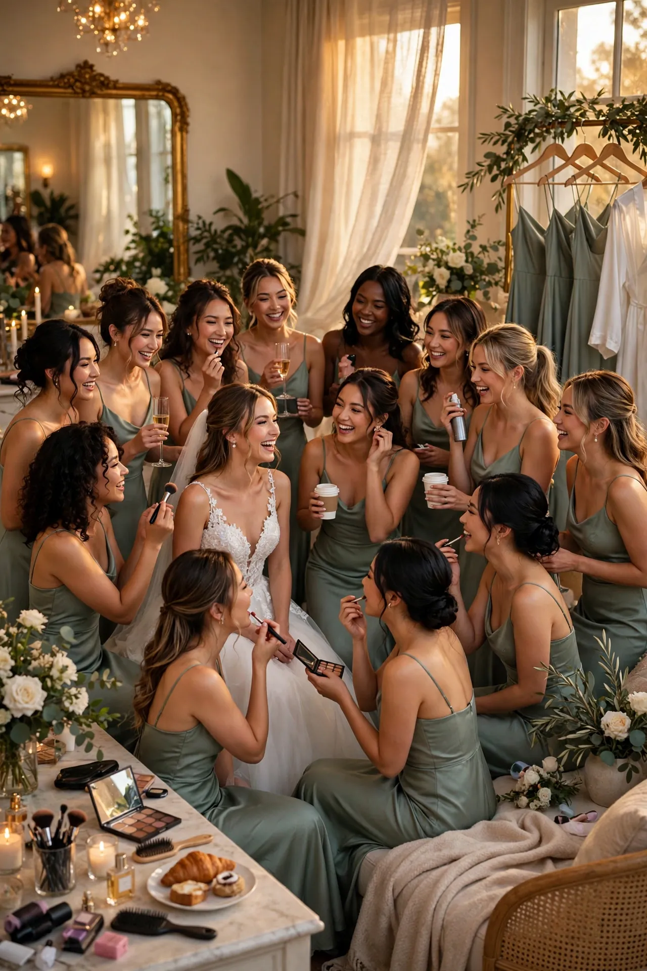 Snooki's 15 Bridesmaids Felt the Full Force