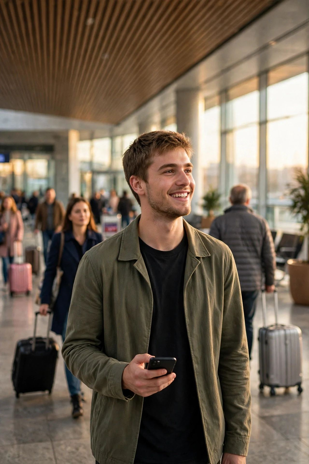 Jake Bongiovi Travels Without Packing Anything