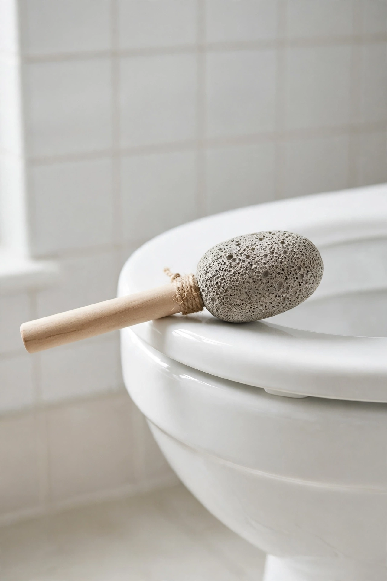 PUMIE Pumice Stone Toilet Bowl Cleaner With Handle