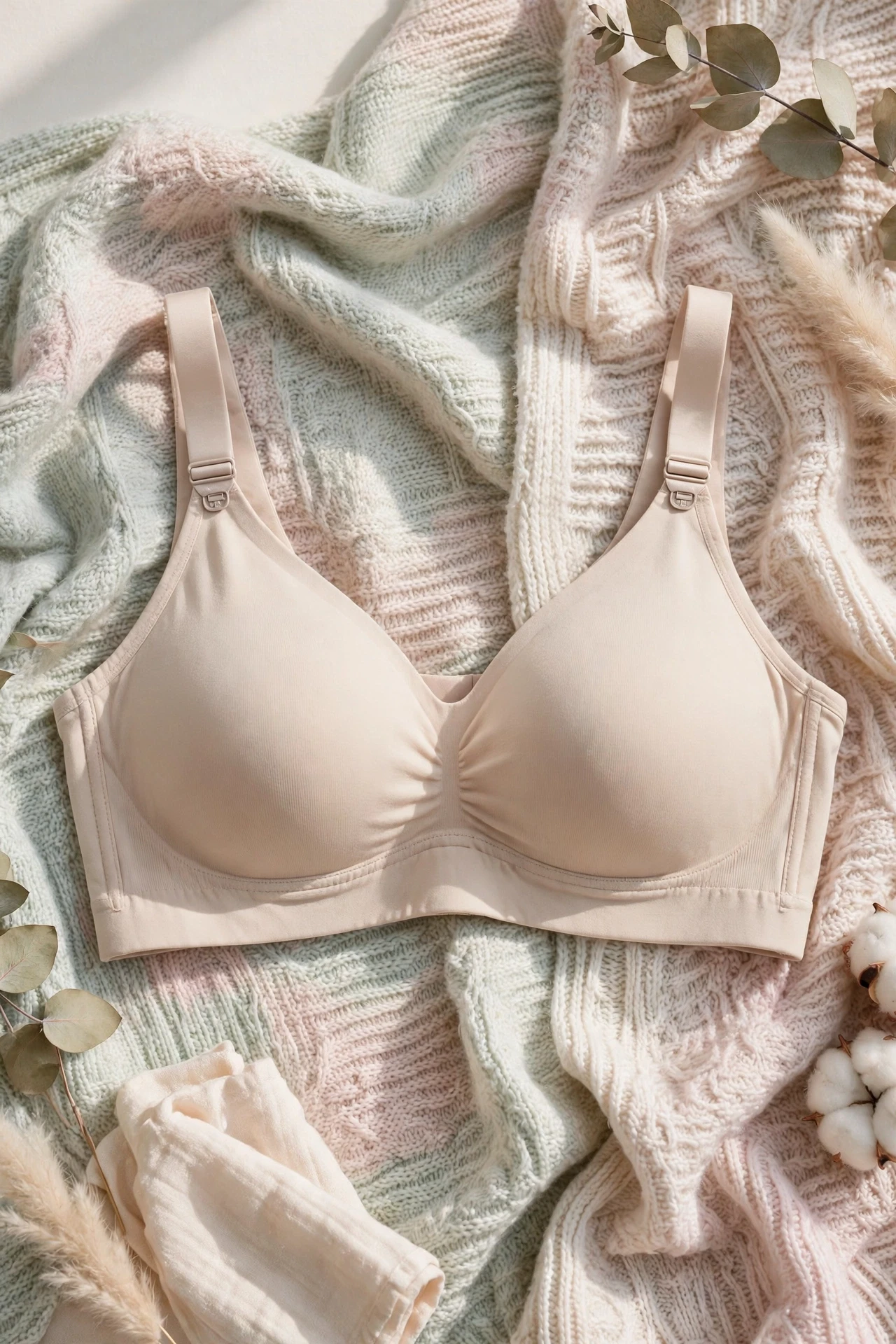 A Seamless Nursing Bra