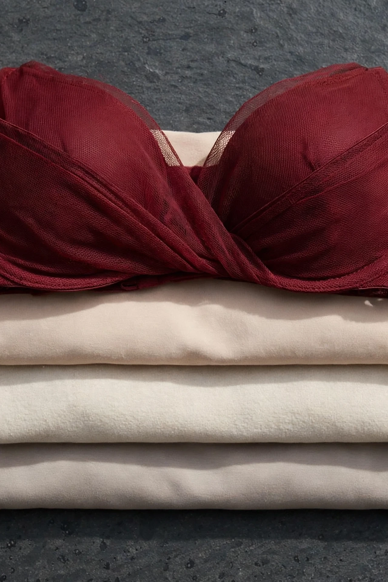 A Mesh Demi Bra