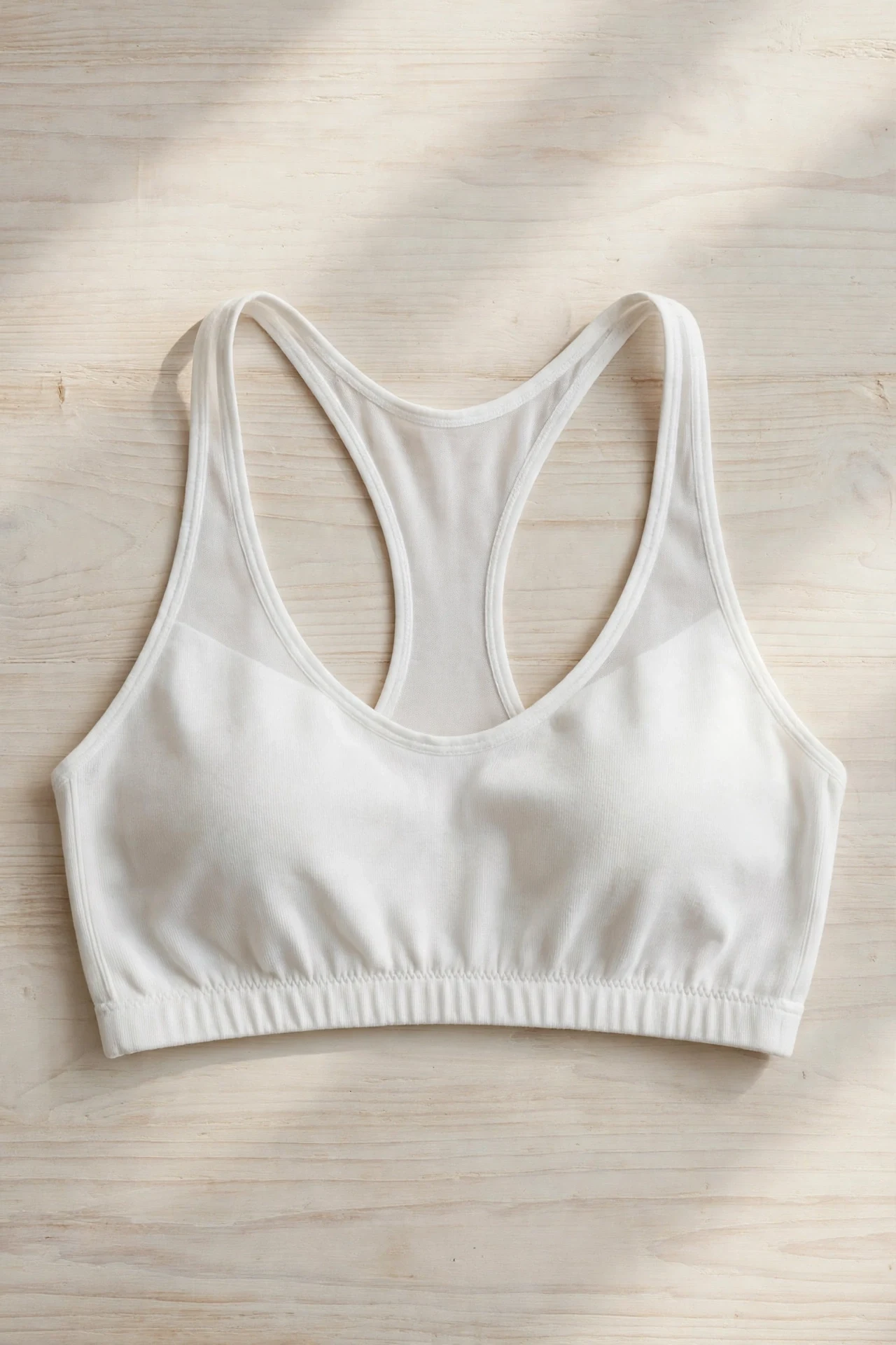 An Unlined Racerback Bra