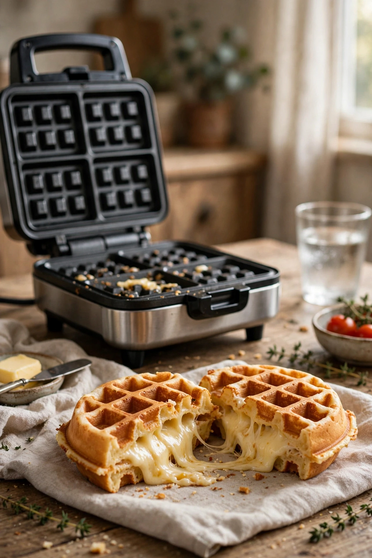 A Stuffed Waffle Maker