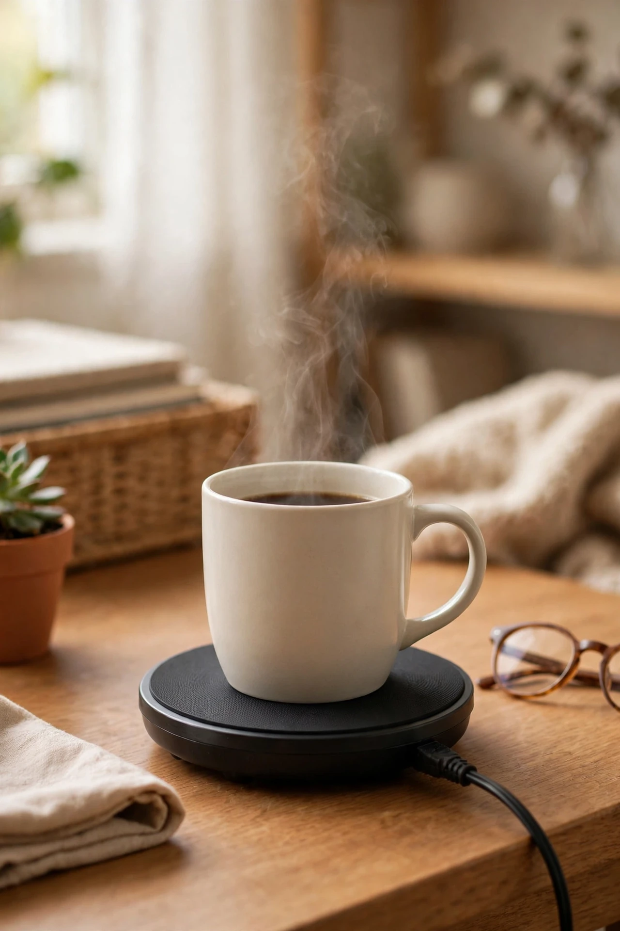 A Portable Mug Warmer
