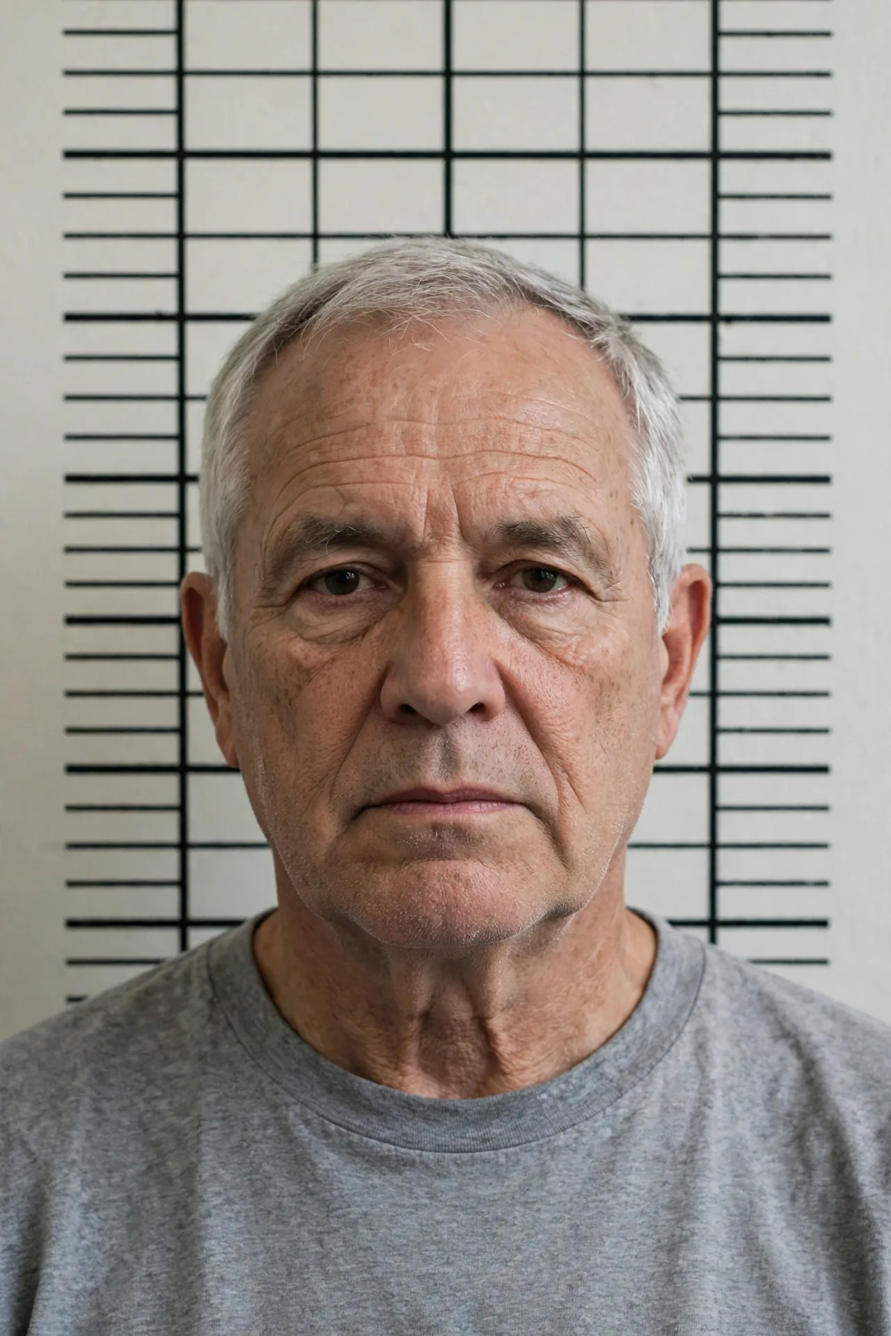 Older Bruce Davis in a prison portrait