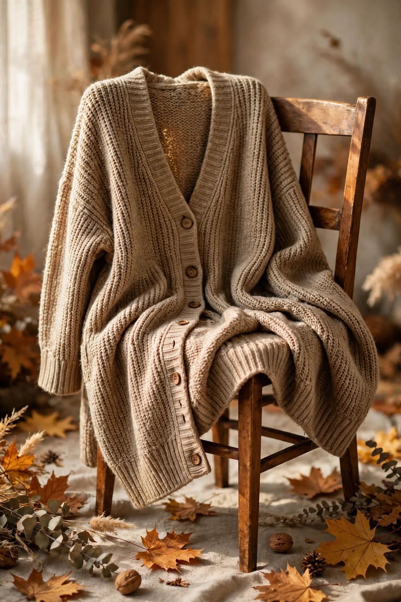 LILLUSORY Oversized Cardigan Sweater