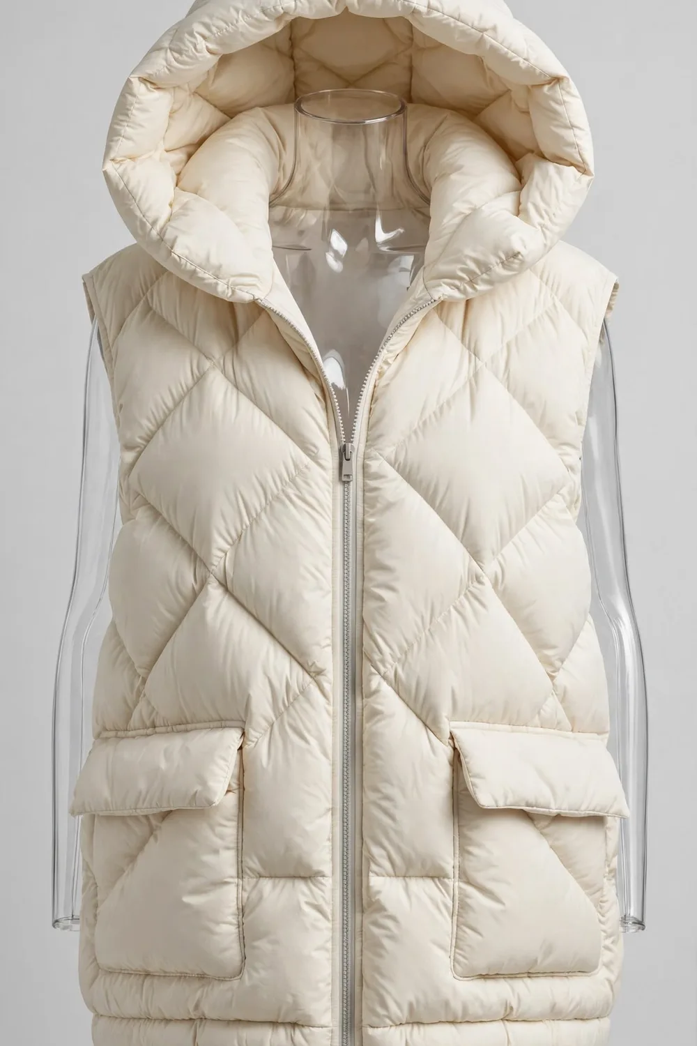 Oversize Quilted Vest