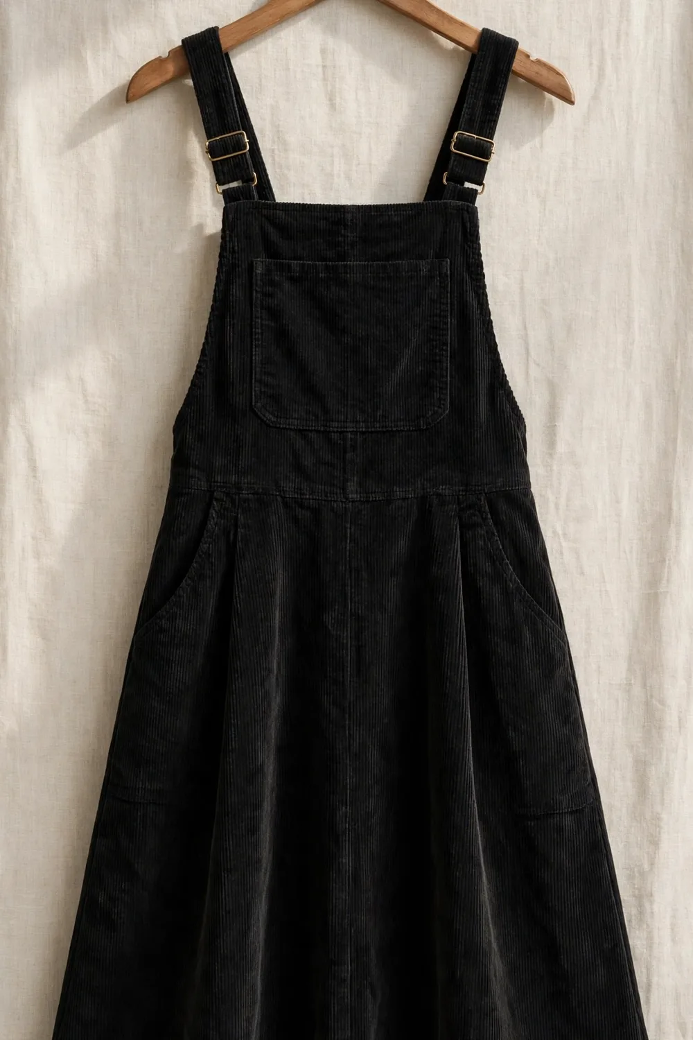 Corduroy Overall Dress