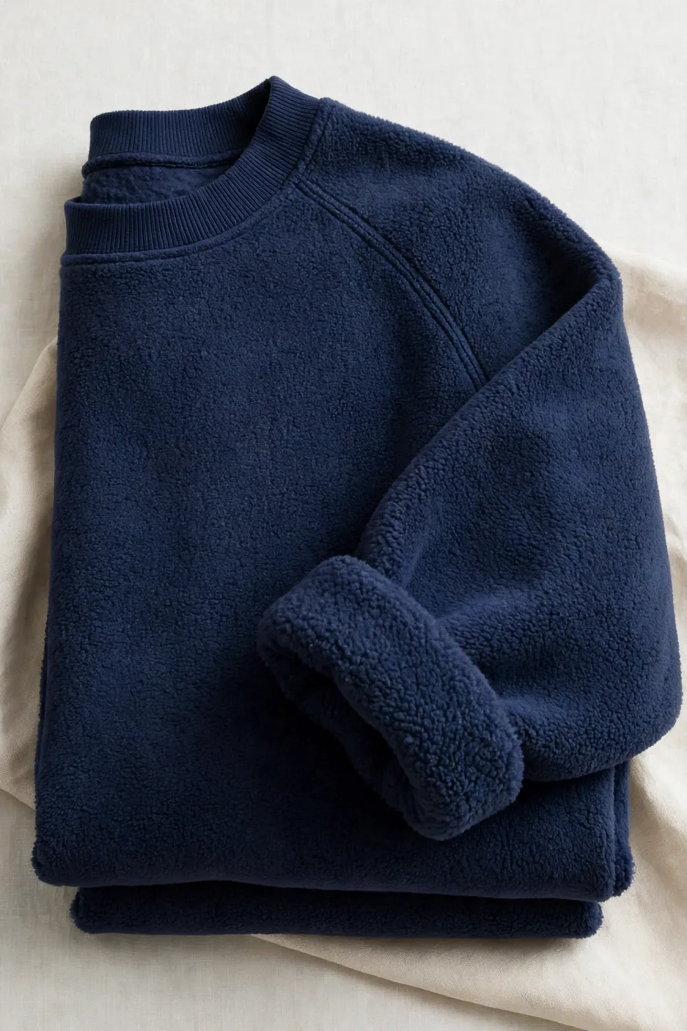 Oversize Fleece Crewneck Sweatshirt