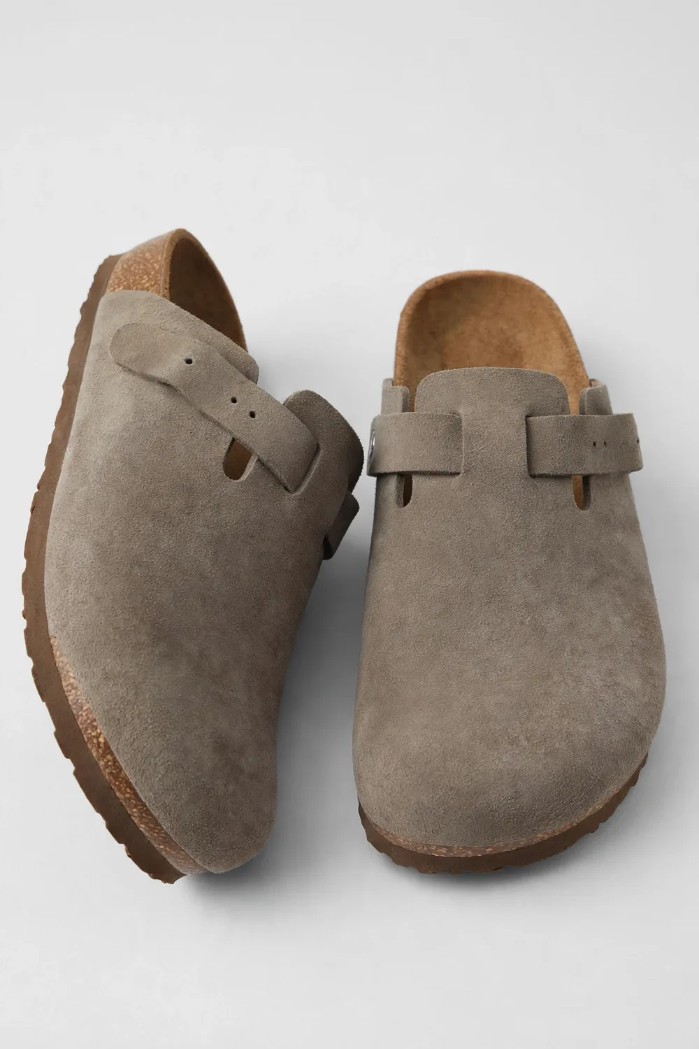 Suede Clogs