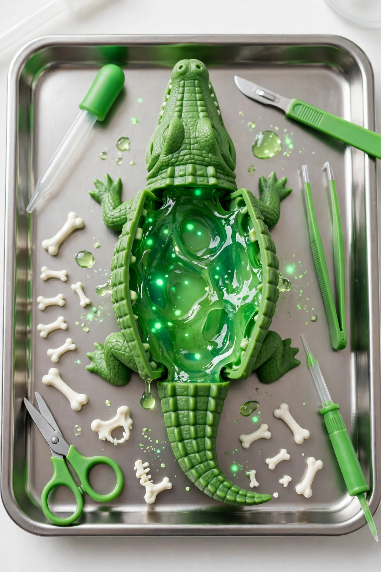 National Geographic Glow-In-The-Dark Crocodile Dissection Kit