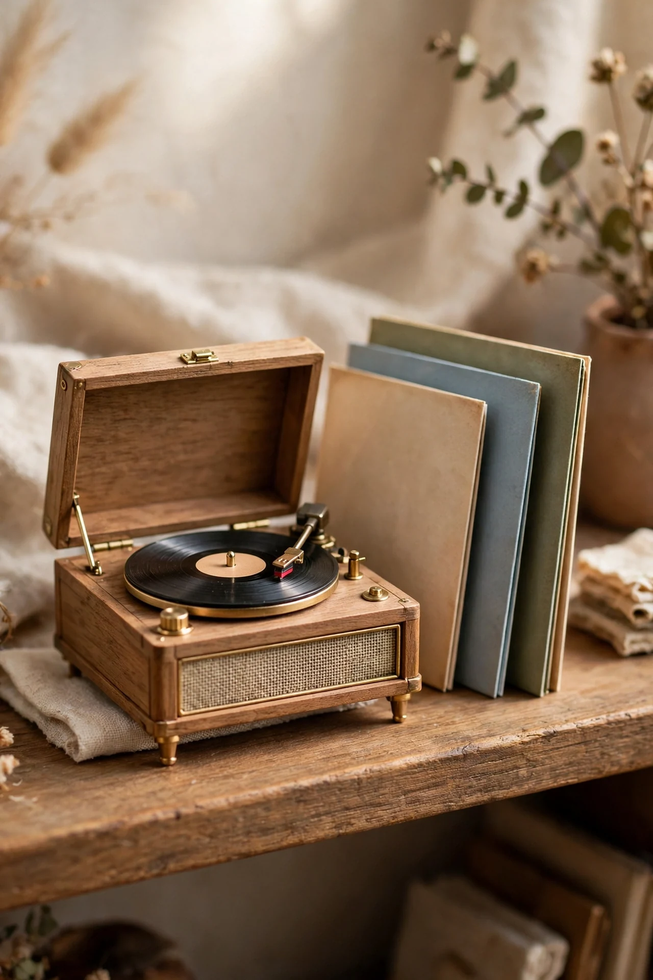 MGA's Miniverse Real Music Record Player — Mini Collectible