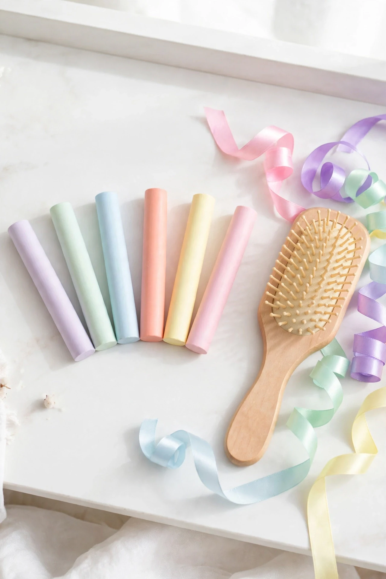A Washable Hair Chalk Set (10 Pieces)