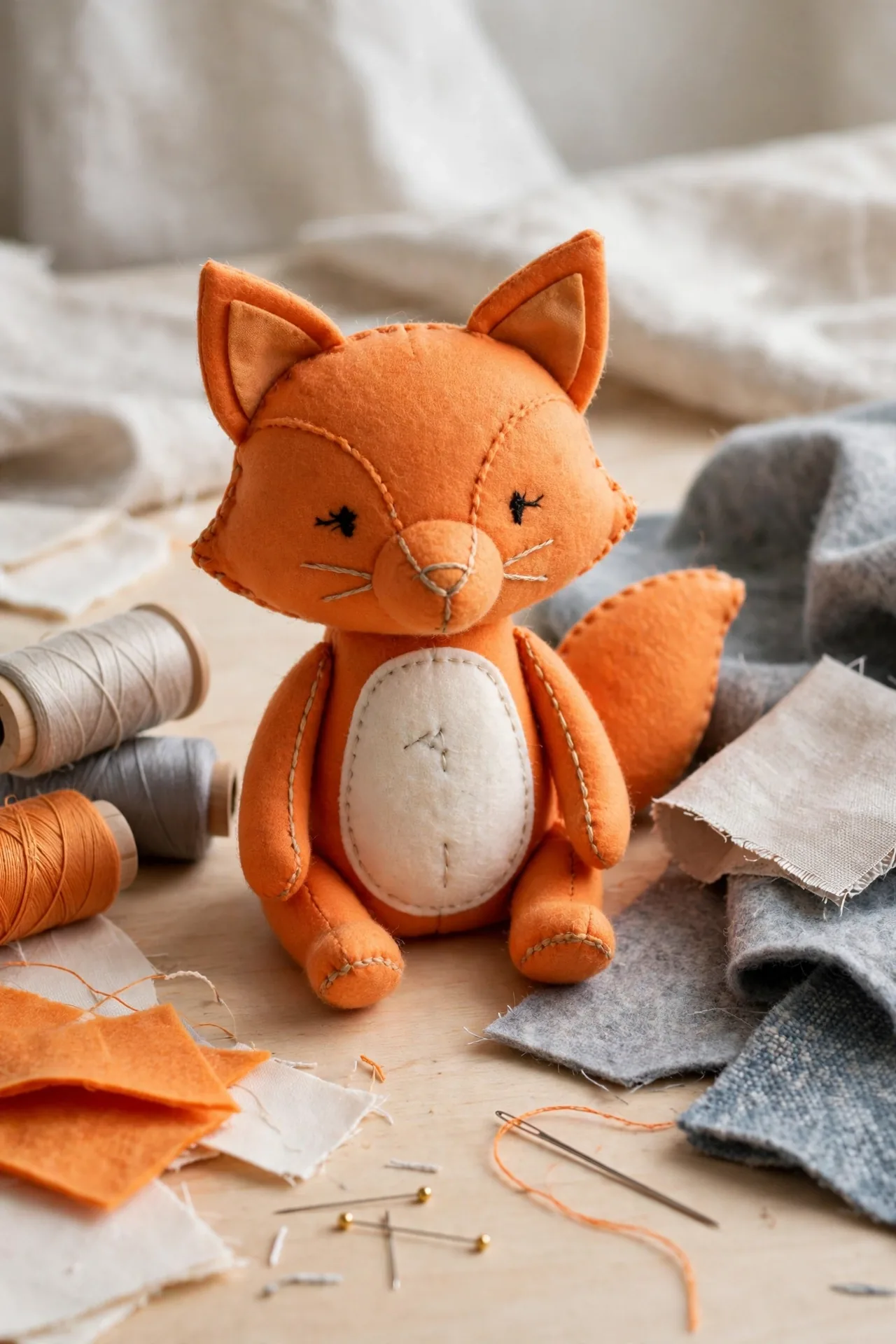 Craft-tastic Make A Fox Friend Sewing Kit