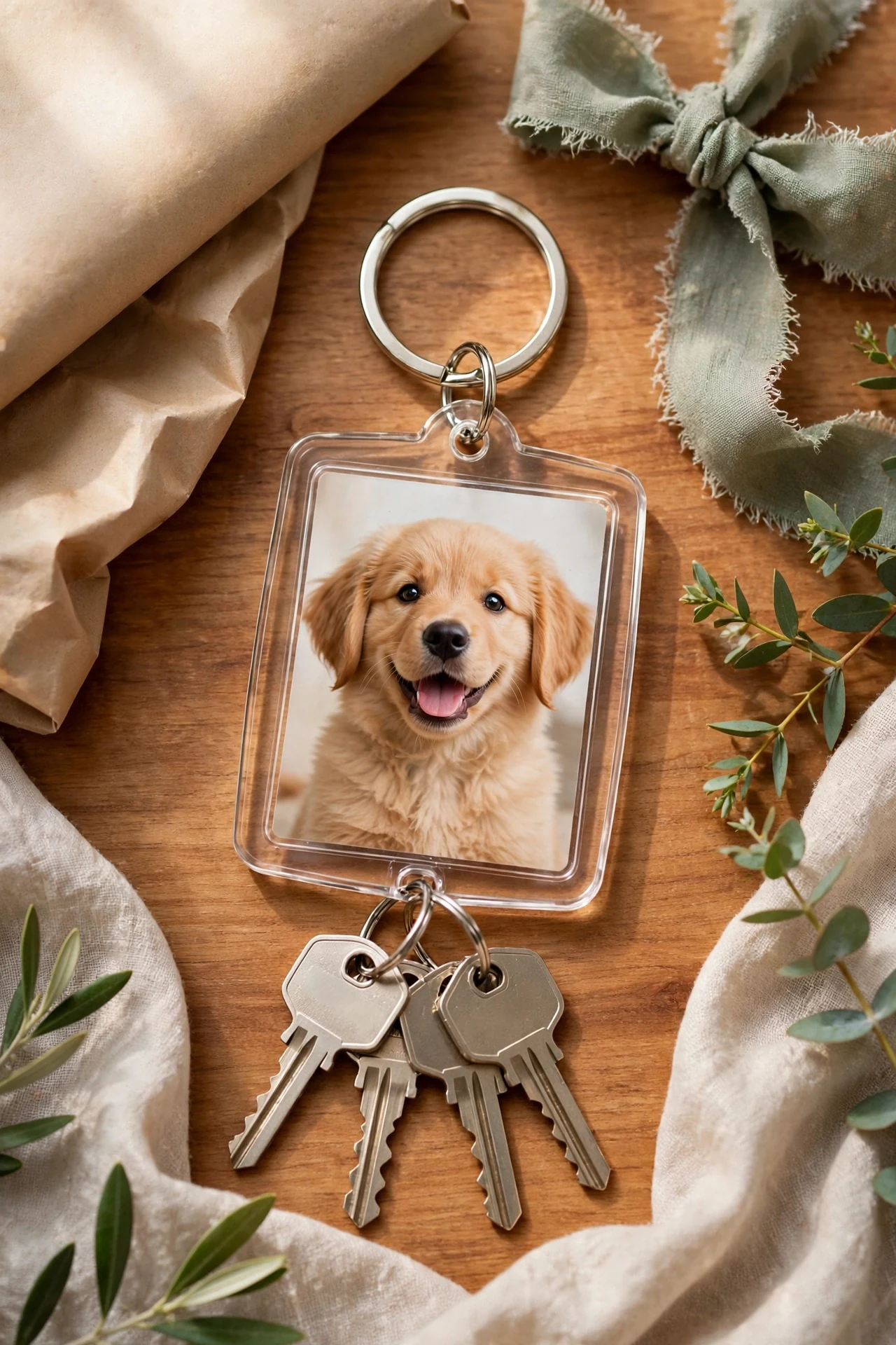 Custom Acrylic Photo Keychain