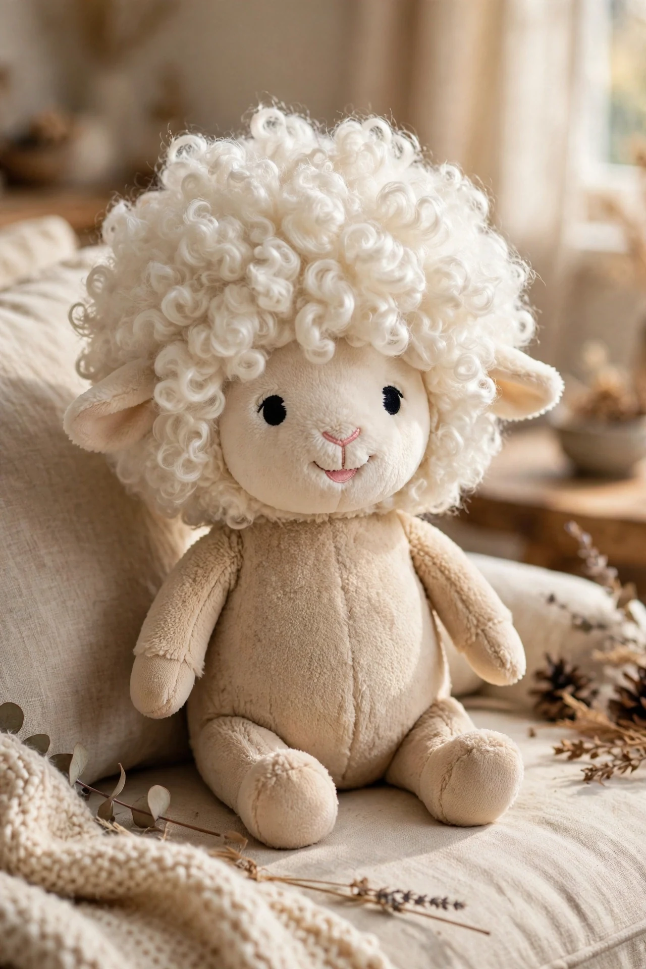 Shaved Sheep Plushie